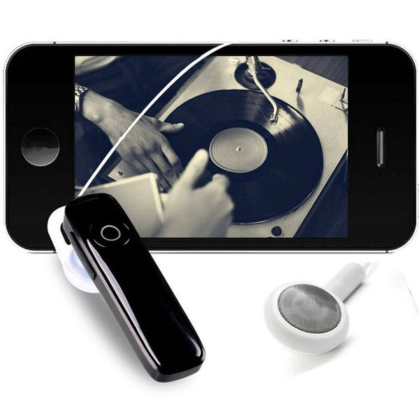 M165 Ultralight Wireless Bt Earphone Hands Free Black Earbuds