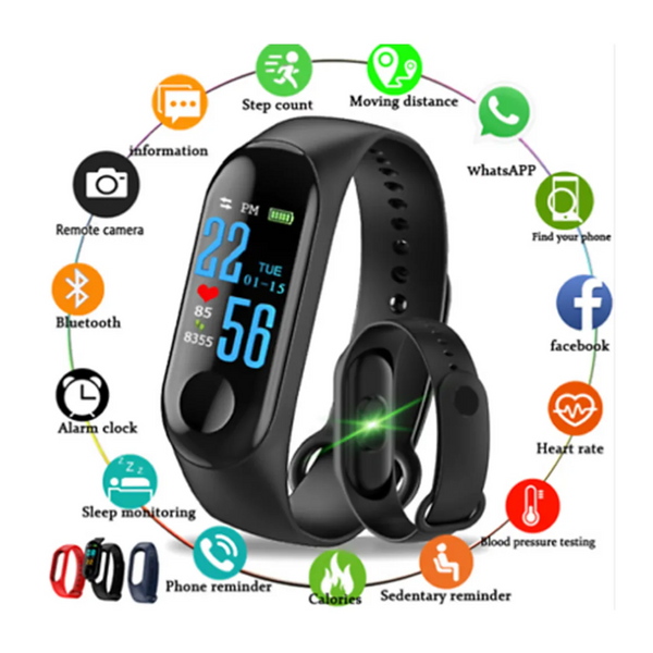 M3 Smart Band Bracelet Men Women Sports Smartwatch Smart Watches