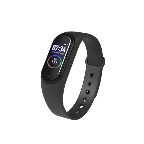 Smart Watches M4 Smart Bracelet Heart Rate Monitor Band Black