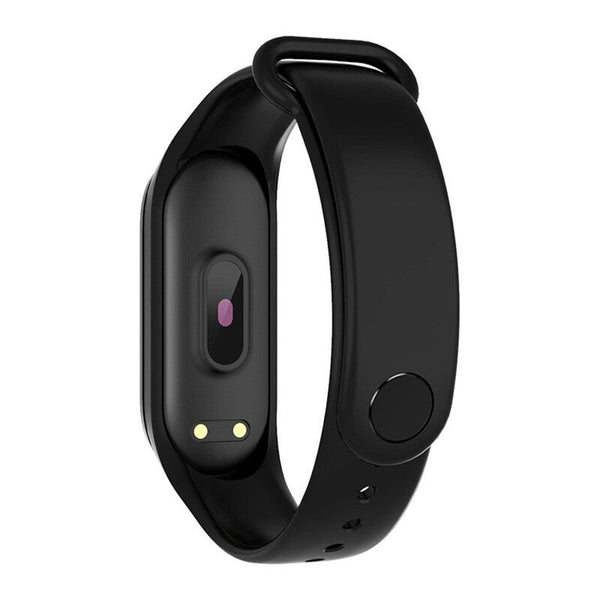 M4 Smart Bracelet Heart Rate Monitor Band Black Smart Watches