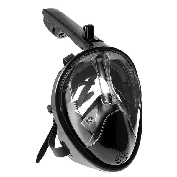 M6108 Full Face Snorkeling Mask Black Masks