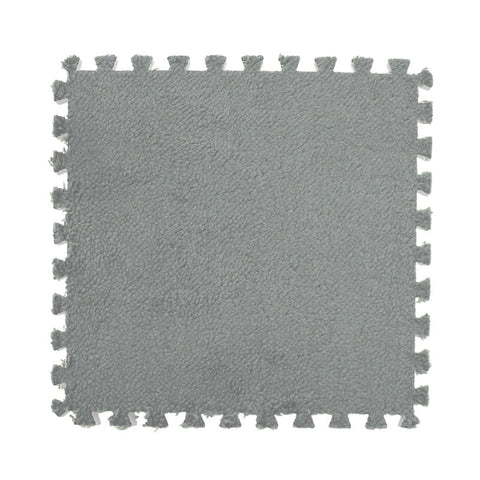 Splicing Mat Grey 30X30cm 12Pcs Foam Floor Non Slip Household Living Room Door Mats & Floor Mats