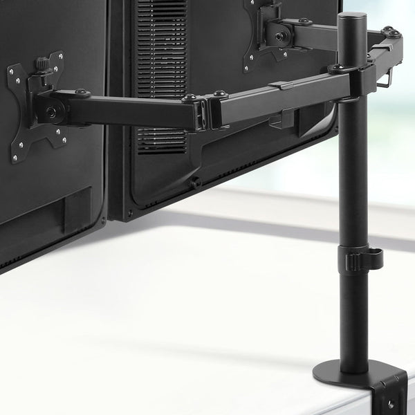 Artiss Monitor Arm Mount Dual 32" Black Monitor Mounts & Stands