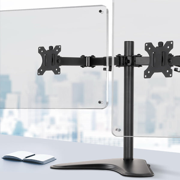 Artiss Monitor Arm Stand Dual Black Monitor Mounts & Stands
