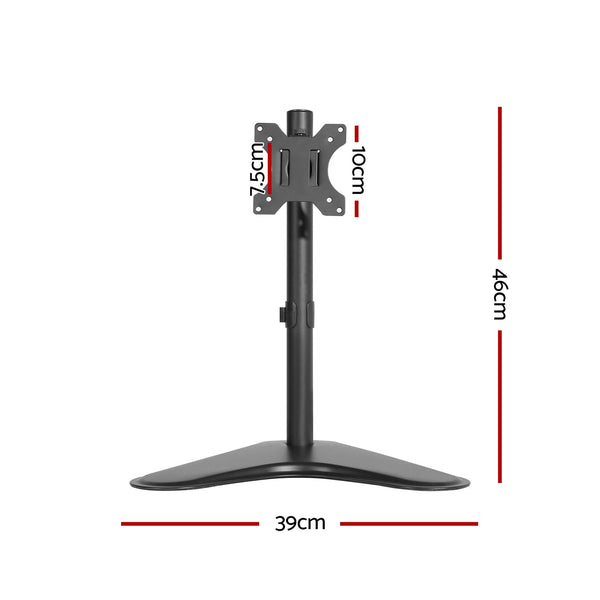 Artiss Monitor Arm Stand Single Black Monitor Mounts & Stands