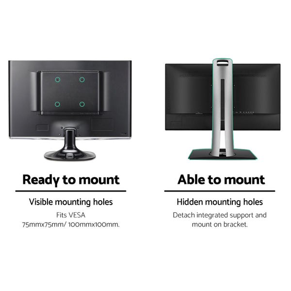 Artiss Monitor Arm Stand Single Black Monitor Mounts & Stands