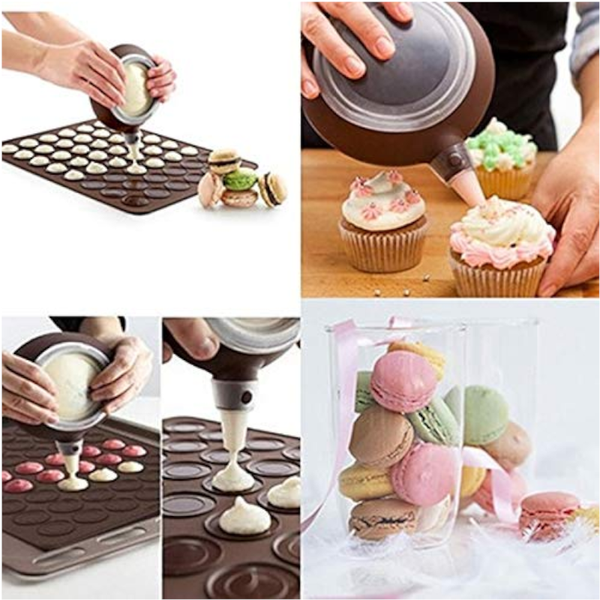 Macaroon Baking Silicone Mat Cookie Mould Sheet Bakeware Other Bakeware & Ovenware