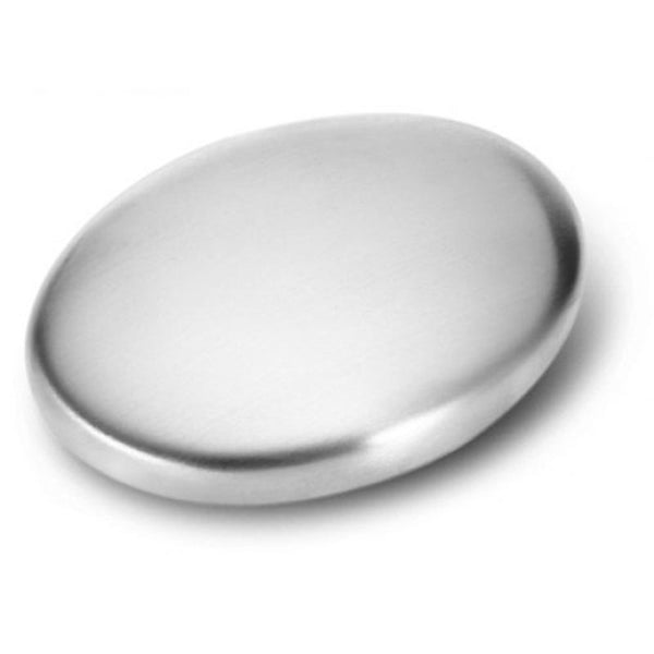 Magic Mini Oval Shape Stainless Steel Soap For Removing Odor Silver Soap Dishes & Dispensers