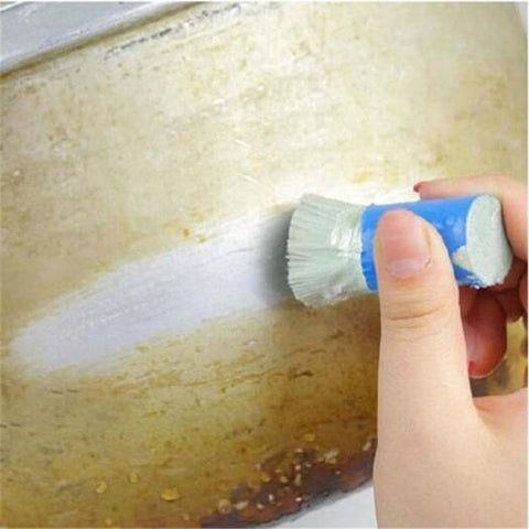 Magic Stainless Steel Cleaning Brush Stick Metal Rust Remover 2Pcs Multi A
