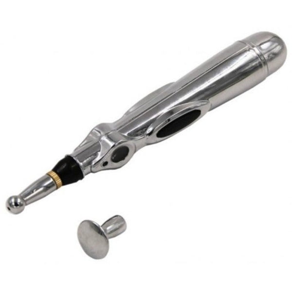 Magnet Therapy Heal Massage Pen Meridian Energy Silver
