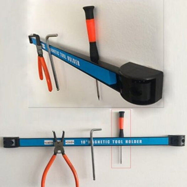 Magnetic Knife Holder Hanging Rod Rack Suction Belt Storage Strip Ocean Blue 12Inch