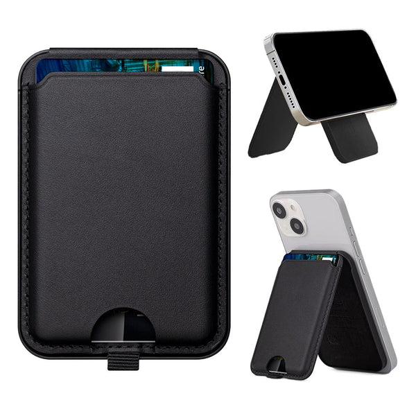 Magnetic Phone Wallet With Adjustable Stand For Iphone 15/14/13 Series