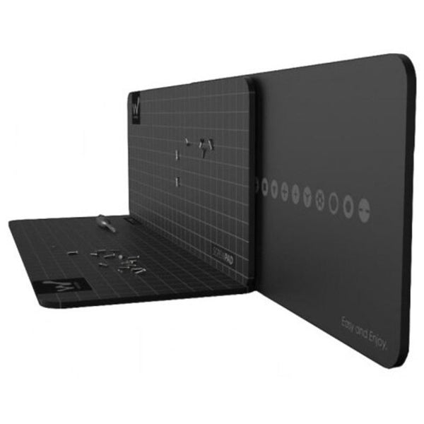 Magnetic Positioning Plate Screw Storage Board Mobile Phone Digital Disassembly Repair Work Pad Black Mobile Phone Parts