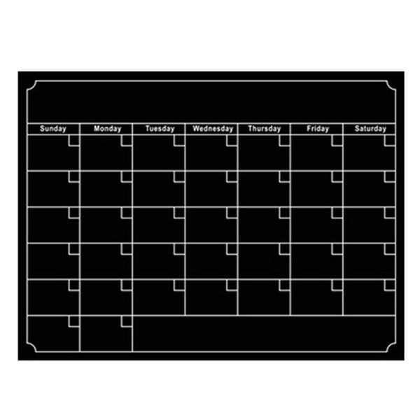 Fridge Parts Accessories Magnetic Refrigerator Calendar Sticker Board