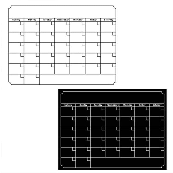 Fridge Parts Accessories Magnetic Refrigerator Calendar Sticker Board Calendars (Current)