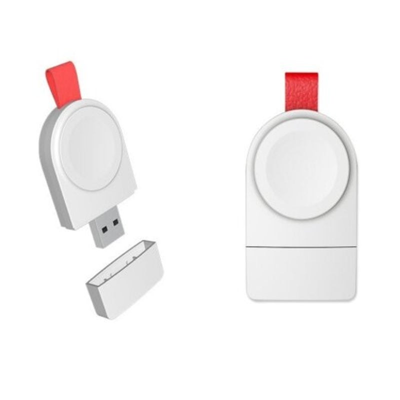 Magnetic Usb Wireless Charger For Apple Watch 4 / 3 2 1 White Chargers & Docking Stations