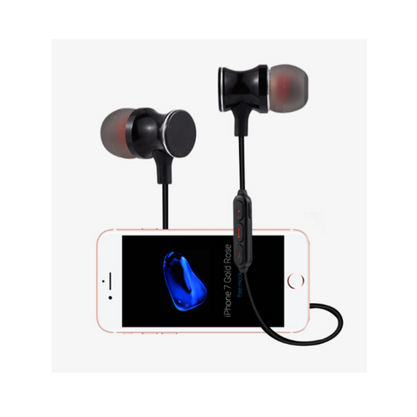 Magnetic Wireless Earbuds With Build In Microphone