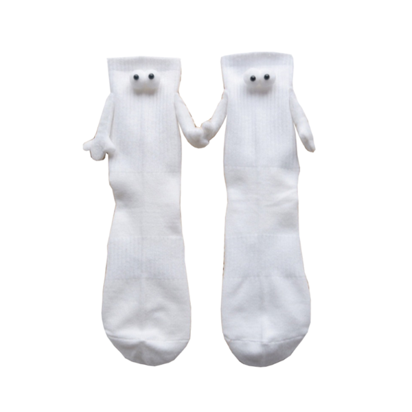 Magnetic Hand In Cartoon Couple Unique Design Highquality Materials Socks