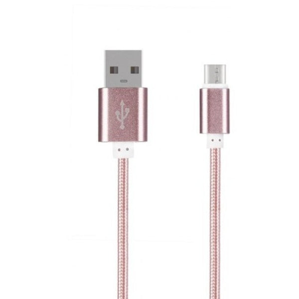 Type C Usb Cable Data Sync Charging Line 2M Rose Gold