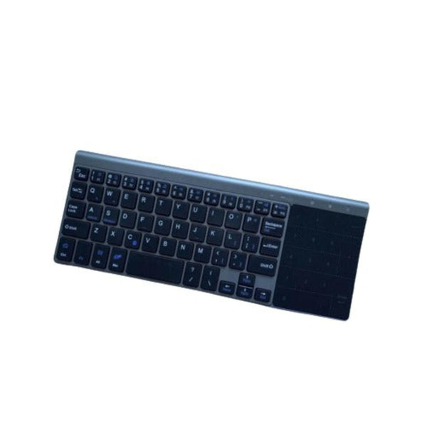 Bluetooth Keyboard Black Wireless Touchpad Number Keys For Computers Tablets Keyboards & Keypads