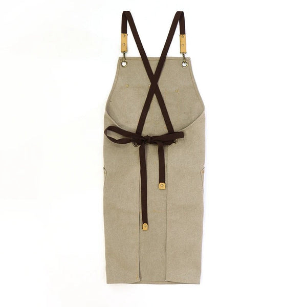 Work Apron 16 Oz Grey Washed Thickening Canvas For Salon Spa Supplies Salon & Spa Supplies