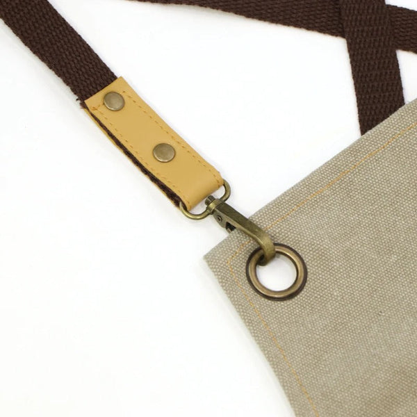 Work Apron 16 Oz Grey Washed Thickening Canvas For Salon Spa Supplies Salon & Spa Supplies