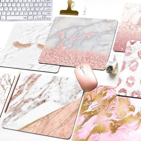 Marble Mouse Pad Home Office Computer Accessories