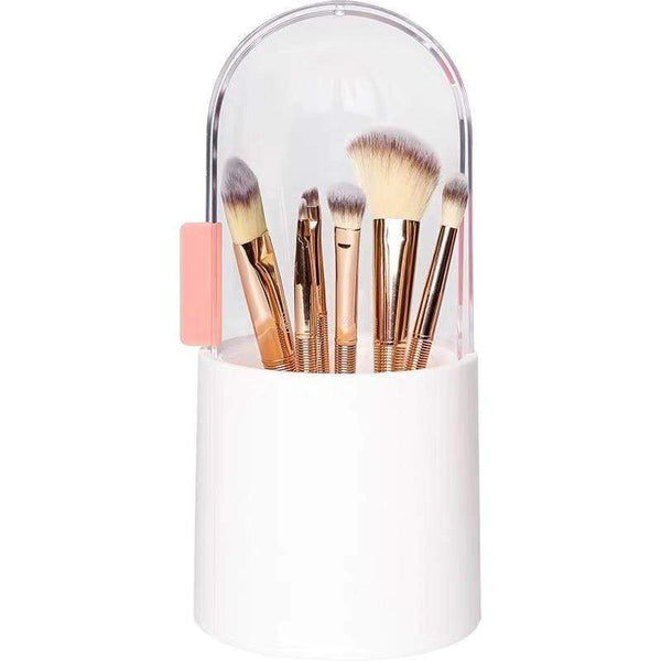 Makeup Brush Holder Bathroom Cosmetic Storage Solutions