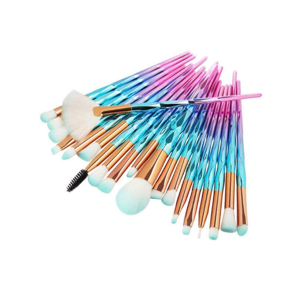Makeup 20 / Set Up Cosmetic Tools Brushes