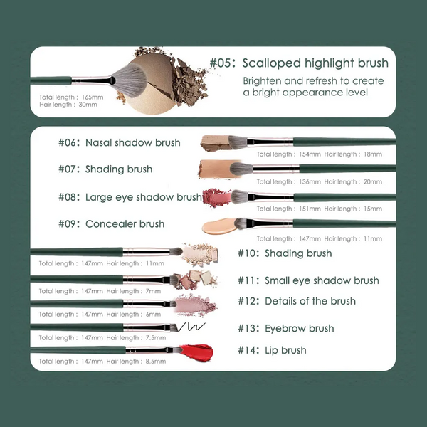 Makeup Soft Fluffy Tools Cosmetic Powder Eye Shadow Foundation Brushes