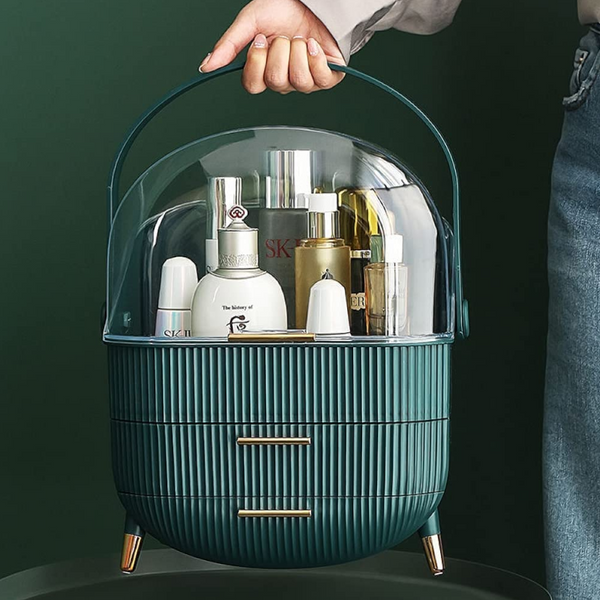 Makeup Organiser Drawer Compartment Cosmetics Storage Box Waterproof Large Desktop Capacity Up Organizer Makeup Bags & Cases