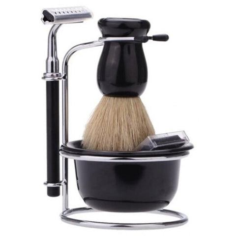 Male Manual Razor Set Black Men's Razors