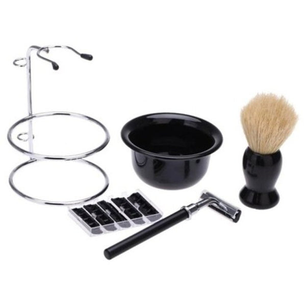 Male Manual Razor Set Black Men's Razors