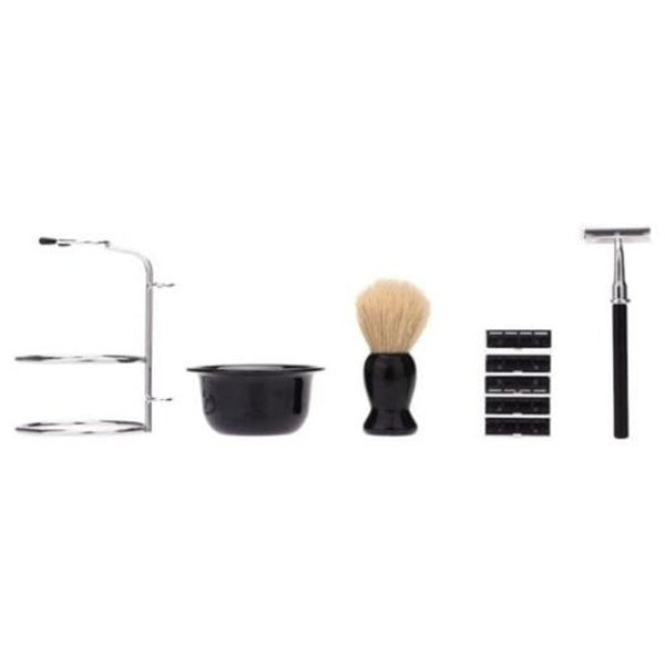 Male Manual Razor Set Black Men's Razors