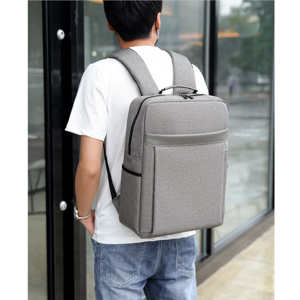 Man Backpack Waterproof Oxford Cloth Bag Multifunctional Usb Charging Rucksack Backpacks