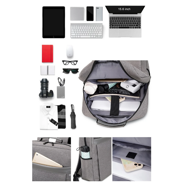 Man Backpack Waterproof Oxford Cloth Bag Multifunctional Usb Charging Rucksack Backpacks