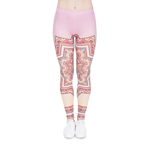 Mandala Colourful High Waist Yoga Pants Women Printed Leggings Women Leggings