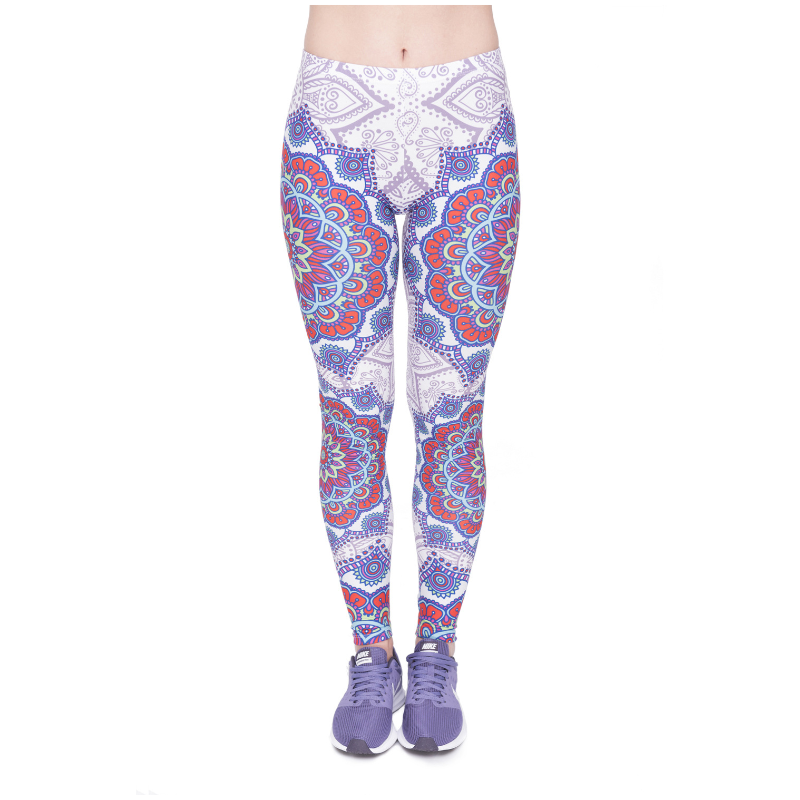 Mandala Colourful High Waist Yoga Pants Women Printed Leggings Women Leggings
