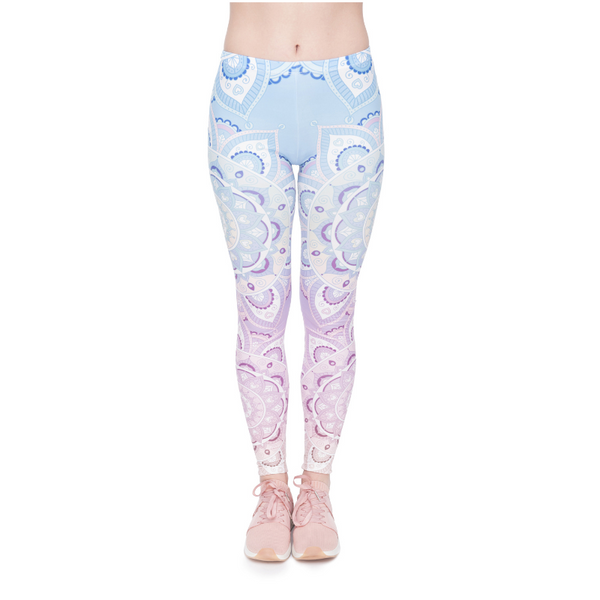 Mandala Colourful High Waist Yoga Pants Women Printed Leggings Women Leggings