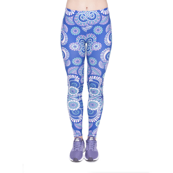 Mandala Colourful High Waist Yoga Pants Women Printed Leggings Women Leggings