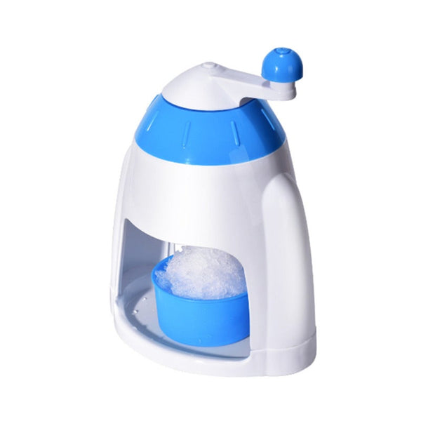 Manual Household Ice Shaver Snow Crusher Smoothie Machine Hand Cranked Grinder Countertop Ice Makers