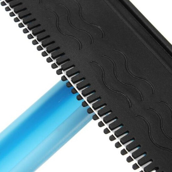 Manual Long Rod Back Shaver Butterfly Blue