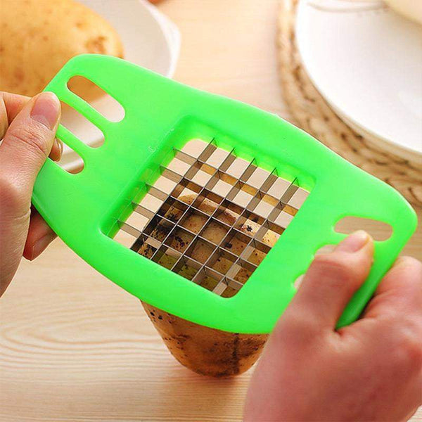 Choppers Slicers Manual Potato Cutter Chip Fun Kitchen Tools