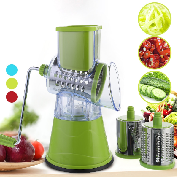 Manual Multifunctional Round Mandoline Slicer Grater Peelers & Slicers