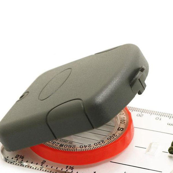 Map Ruler Scale Mirror Navigation Compass Scouts Camping Outdoor Hiking Expedition Backpacking Orienteering Compasses