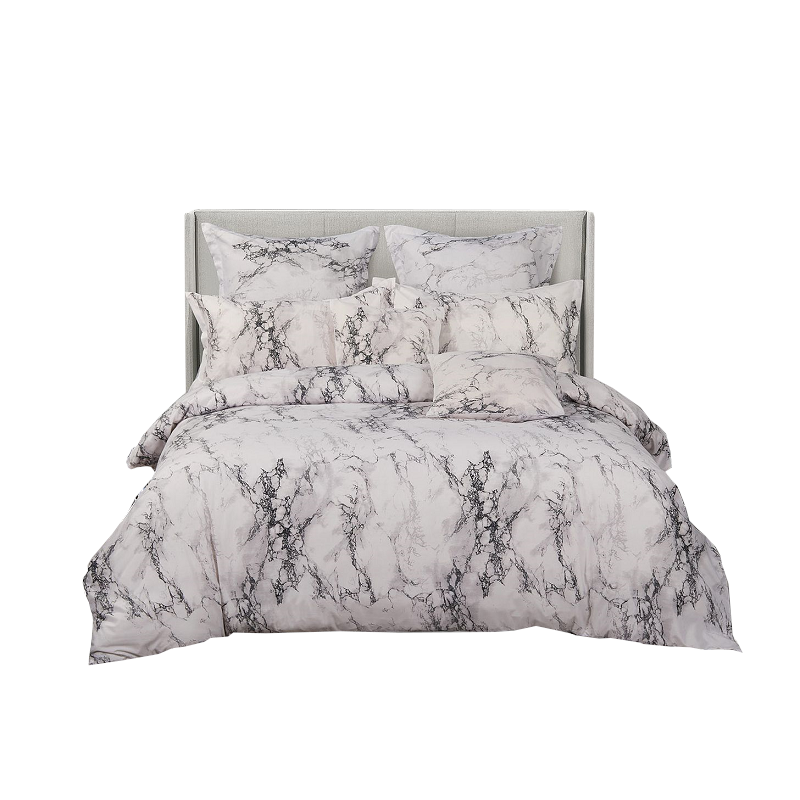 Fabric Fantastic Marble Super King Size Duvet Quilt Cover Set Quilt Covers