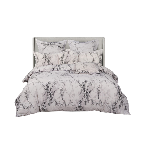 Fabric Fantastic Marble Super King Size Duvet Quilt Cover Set Quilt Covers