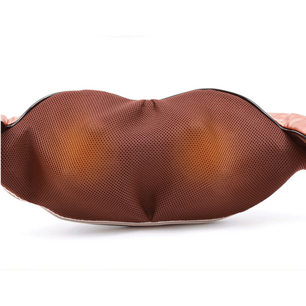 Multi Function Massage Shawl Electric Kneading Massager Shoulder Neck Brown Massagers