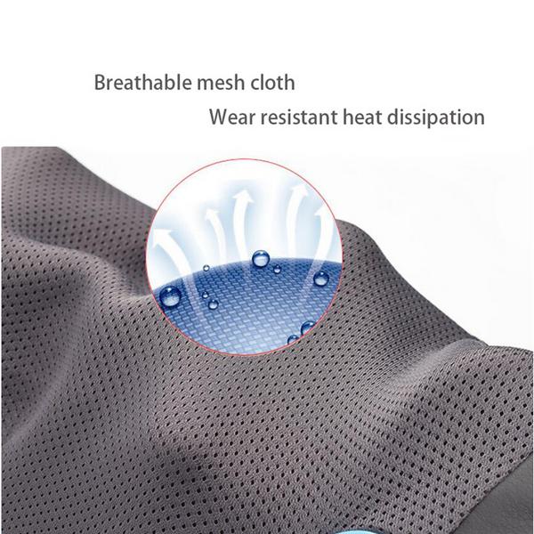 Multi Function Massage Shawl Electric Kneading Massager Shoulder Neck Brown Massagers