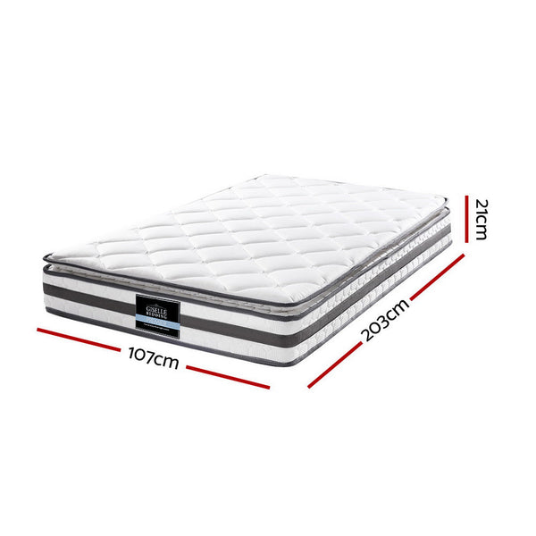 Giselle Normay Bonnell Spring Mattress 21Cm Thick King Single Mattresses